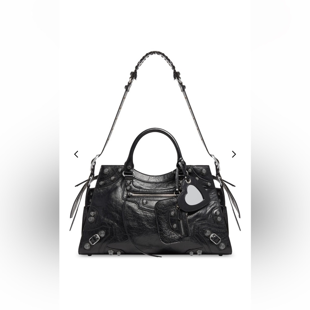 BALENCIAGA NEO CAGOLE CITY BAG WITH STRAP